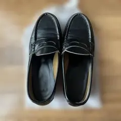 ハルタ 日本製 黒 ローファー 24cm