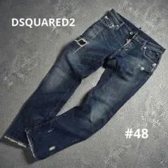 良品】DSQUARED2 Slim Jean 48 ダメージ加工 ディースク - メルカリ