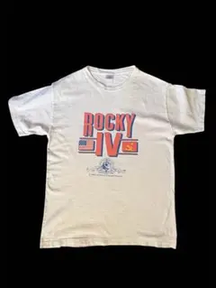 ビンテージ　ROCKY4xアディダス プロモ　コラボムービーTシャツadidas