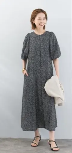 URBAN RESEARCH ROSSO ツイードニュアンス ワンピース