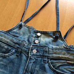 美品★NIKISIXのデニムサロペット★