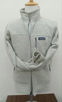 Patagonia フリースジャケット XS ライトグレー メンズ　服