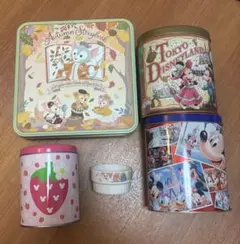 ディズニー 空き缶セット