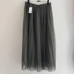 【未使用】COMME CA ISM フリーサイズ コムサチュールプリーツスカート