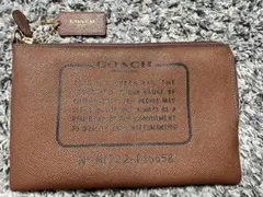 COACH コーチ　ブラウン　ポーチ