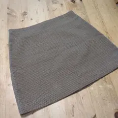 H&M チェック柄 タイトスカート EUR 38
