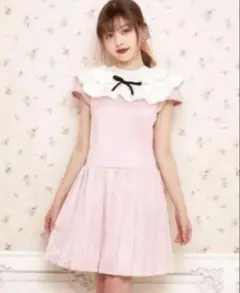 ローズマリーソワール　プリーツワンピース