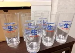 SUNTORY 生ビール用グラス 6個セット