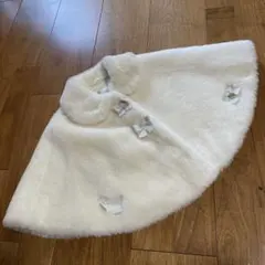 Lulu doll チェックリボン柄ボア犬服 ホワイト - メルカリ