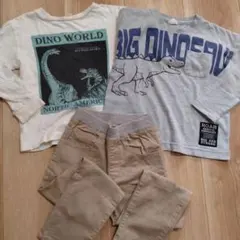 ロンT パンツ　3枚セット