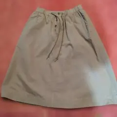 MHL　ウール＆コットンチノスカート