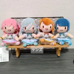 劇場版プロセカ ふわぷちミニぬいぐるみ モアジャン 全4種フルコンプ