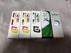 ゴルフボール 5箱セット HONMA D1 XXIO PHYZ
