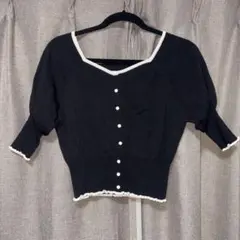 配色ニット ナイスクラップ