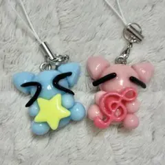 ハンドメイド キーホルダー 平成 y2k 平成女児 ウィッシュコア 量産型