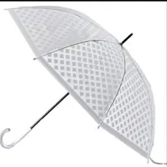 新品　ビニール傘 チェック　　 雨傘 かわいい　傘　2250のサムネイル
