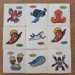 ポケモンシール　ポケモンデコキャラシール　まとめ売り