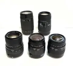 Canon EFマウント SIGMAレンズ5本セット APO 75-300 含むのサムネイル