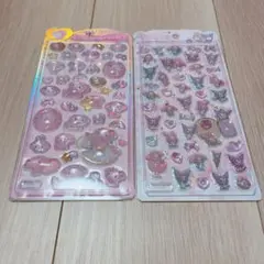 サンリオ うるちゅるシール　マイメロ クロミ 2点セット