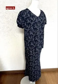 agnes b. アニエスベー　小花柄　ポリエステル　セットアップ　36