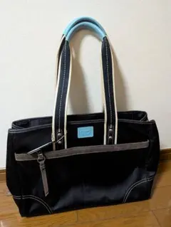 ブルー ハンドバッグ