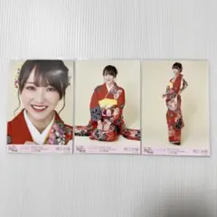 イコラブ　野口衣織　 生写真　直筆　振袖　アザーカット　コメあり イコラブ 野口衣織 生写真 振袖 アザーカット コンプ - メルカリ