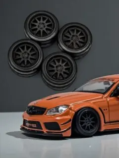 1/64　タイヤ外径約9mm　ホイール