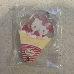 サンリオ　カスタムアクリルチャーム　キティ　クレープ