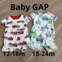 baby GAP ベビー服 セットアップ 2点 12-18&18-24ヶ月