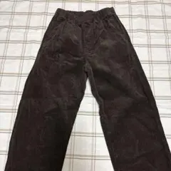 WEGO コーデュロイパンツ ダークブラウン