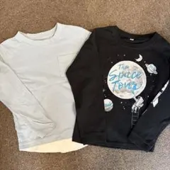 長袖　ロンT 男の子　120センチ　2枚セット