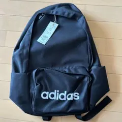 adidas 通学　スポーツ　サッカー野球　黒白　リュックサック　未使用
