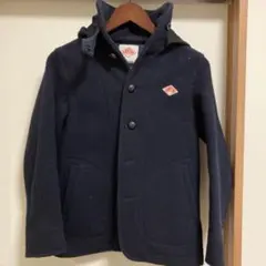 美品⭐️ダントン ウールモッサシングルコート 34サイズ ネイビー フード