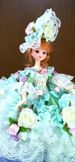 改装前売り尽くし◇手縫いリカちゃんドレス◇ベルサイユ◇マリー