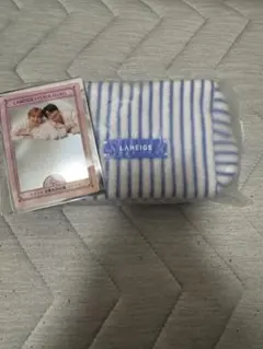 LANEIGE ポーチ、超特急トレカ付