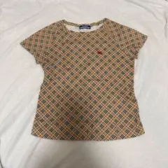【美品】BURBERRY ノースリーブ タンクトップ ノバチェック Mサイズ BURBERRY ロンドンノースリーブ タンクトップ ノバチェック Mサイズ