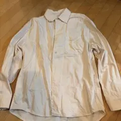 GU アイボリー 長袖シャツ