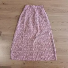 evelyn 花柄フレアスカート ピンクのサムネイル