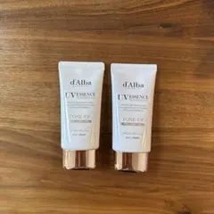 【新品未使用】ダルバ　トーンアップサンクリーム(pink)50ml×2