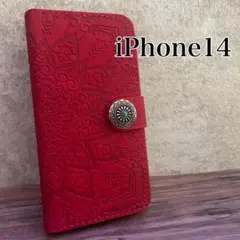 iPhone14　iPhoneケース　手帳型ケース　スマホケース　レザーケース