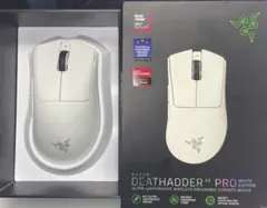 Razer DeathAdder V3 Pro White Edition 本体のサムネイル