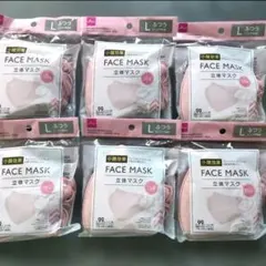 DAISO マスク フェイスマスク 小顔効果 15枚入×6セットのサムネイル