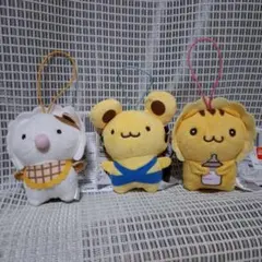 ポムポムプリン チームプリン よちよちマスコット　　全３種セット