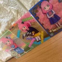 スパイファミリー　クリアカードコレクションガム　　　　　3枚セット