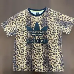 adidas ヒョウ柄Tシャツ　Lサイズのサムネイル