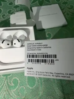 新品未開封】Apple AirPods 4 MXP63J/A - メルカリ
