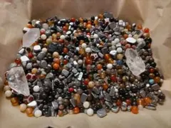 天然石ビーズセット 多色 クリスタル