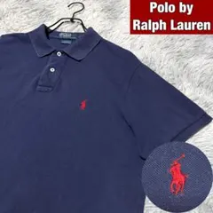 ポロバイラルフローレン ポロシャツ カスタムフィット 刺繍ポニーロゴ Lサイズ
