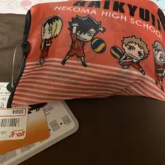 ハイキュー!! 音駒高校 エコバッグ　アベイル