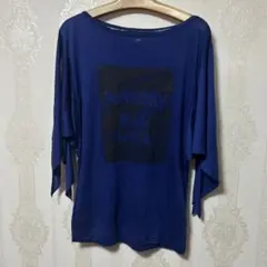BURBERRY BLUE LABEL ネイビー Tシャツ 38